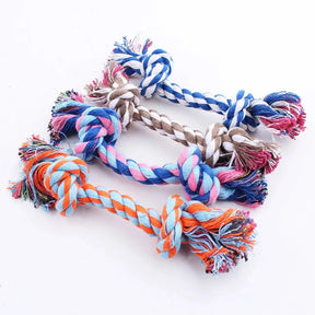 Braided Bone Rope Dogs Toys
