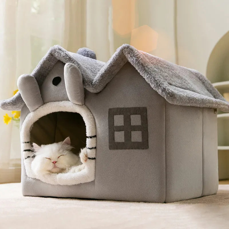 Foldable Cat Warm House