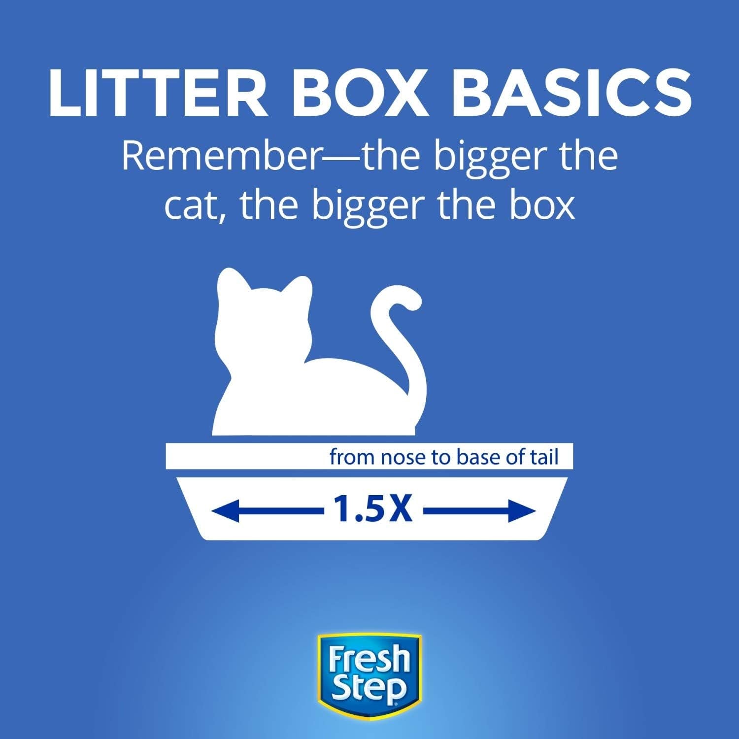 Fresh Step Lightweight Clumping Cat Litter - Unscented 15.4 lbs