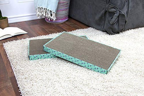 Kitty City XL Wide Corrugate Cat Scratchers - 3-Pack with Door Clips