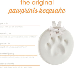 Pearhead DIY Christmas Pawprints Ornament Kit - Pet Keepsake Decor