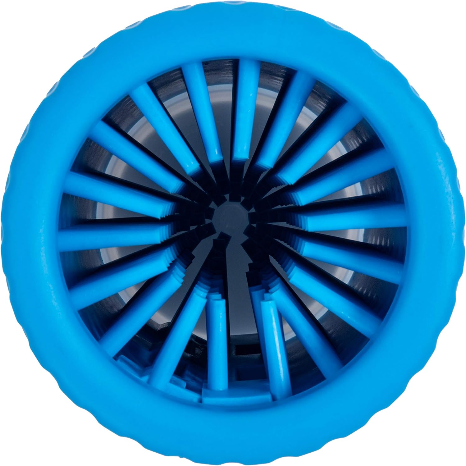 Dexas MudBuster Portable Dog Paw Washer, Medium Size, Pro Blue