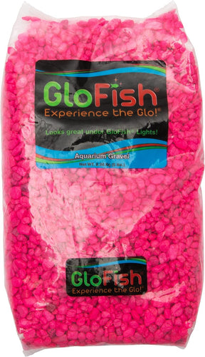 Glofish Aquarium Gravel - Black with Fluorescent Accents, 5 Lb Bag for Fish Tanks