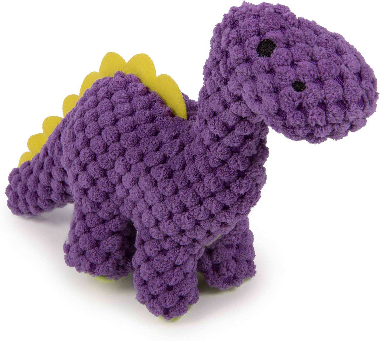 Squeaky Dinos Bruto Dog Toy - Mini, Purple, Chew Guard Technology