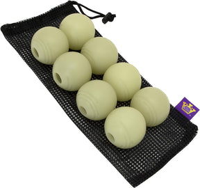 Chew King Durable Rubber Fetch Balls - 3 Inch, Pack of 3
